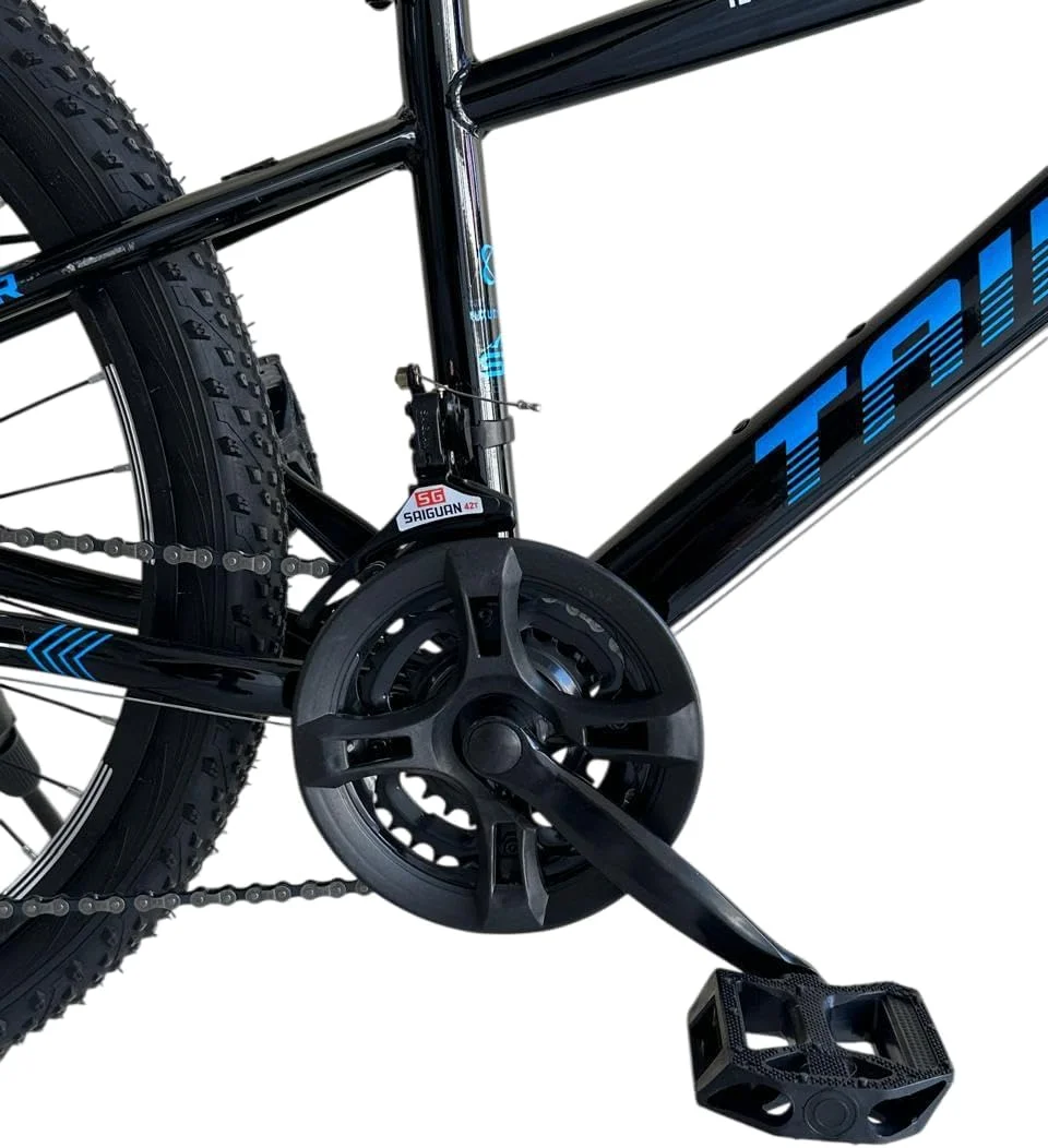 دوچرخه کوهستان، ۲۴ اینچ، ۲۱ دنده، بدنه فولاد کربنی، ترمز دیسکی