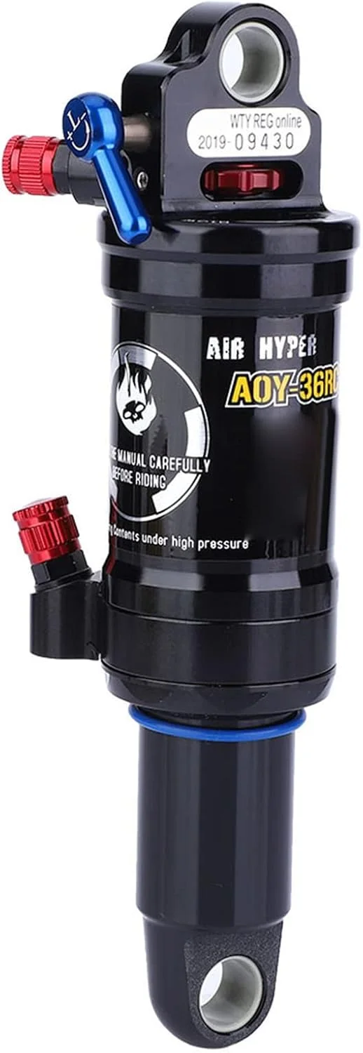 دوچرخه کوهستان فولادی با میرایی قابل تنظیم برای سوارکاران مسیر XC مشکی