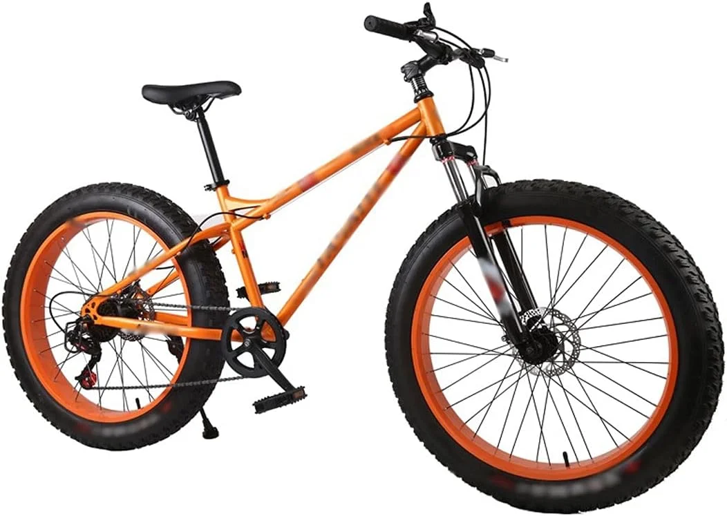 دوچرخه کوهستان با لاستیک پهن 4.0، دوچرخه ساحلی فولاد کربنی