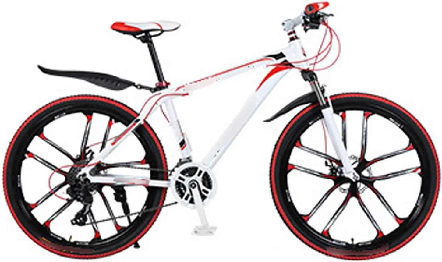 دوچرخه کوهستانی بزرگسال با ترمز دیسکی دوبل و دنده متغیر (آبی تیره)