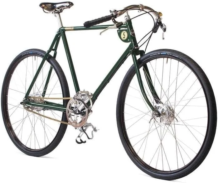 دوچرخه جنریک، پاشلی اسپید 5 مردانه، سبز مسابقه ای بریتانیایی، فریم 22.5 اینچی