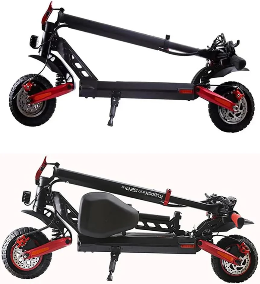 اسکوتر برقی G2 Pro - نمایشگر بزرگ | بلوتوث | لاستیک های آفرود | سرعت 45 کیلومتر در ساعت | برد 50 کیلومتر | 800 وات 48 ولت 15 آمپر ساعت | ترمزهای دیسکی دوبل | اسکوتر برقی تاشو