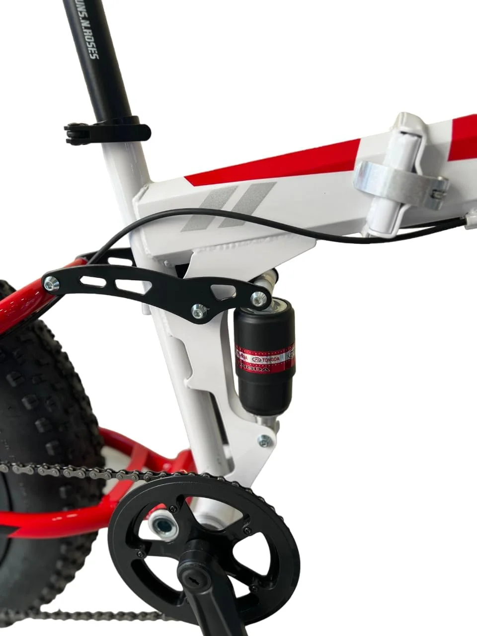 دوچرخه تایر پهن تاشو، دوچرخه های کروز با فریم فولادی کربنی بالا، دوچرخه برفی ساحلی، ترمز دیسکی دوبل چرخ های 20 اینچی 21 سرعته دوچرخه کوهستان بزرگسالان، رنگ ترکیبی 4