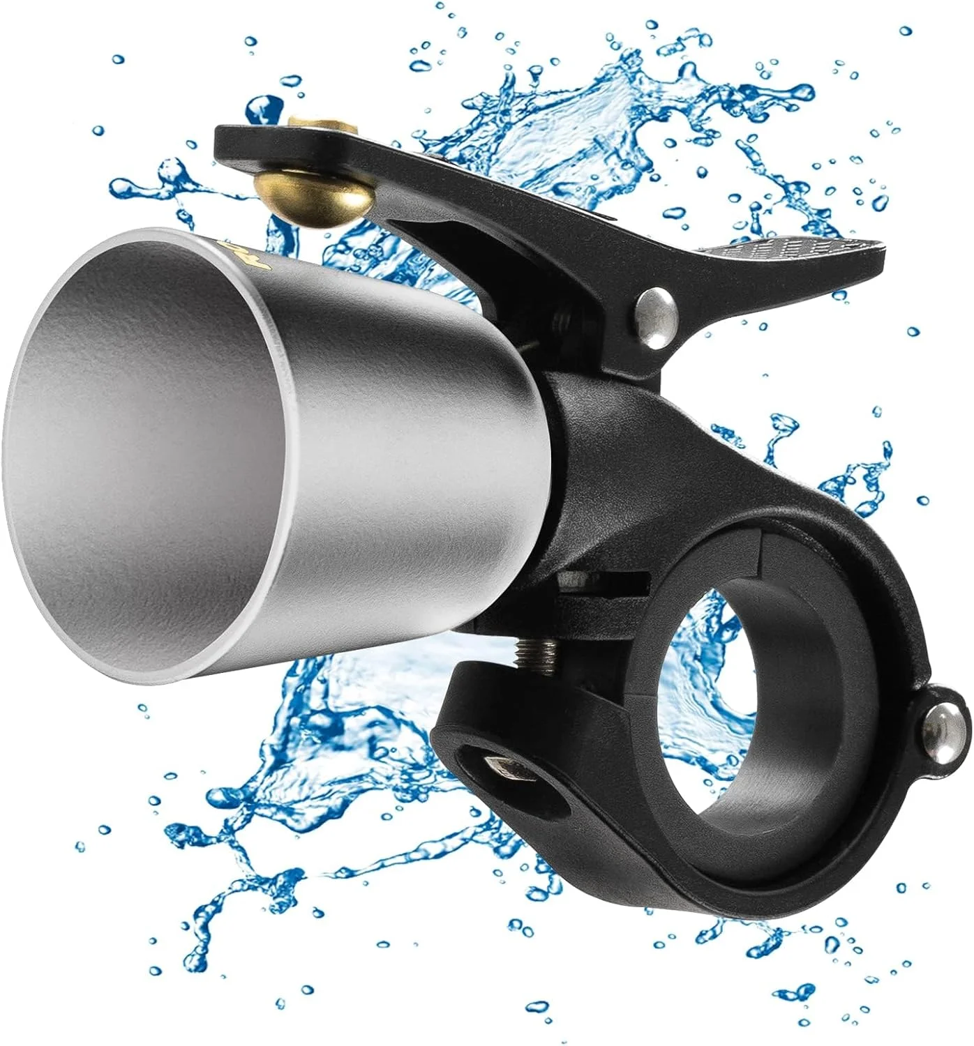 زنگ دوچرخه NALACAL - بوق دوچرخه رترو بلند، آلیاژ مس یونیورسال، مقاوم در برابر آب برای دوچرخه‌های کوهستانی، مسابقه‌ای و کودکان