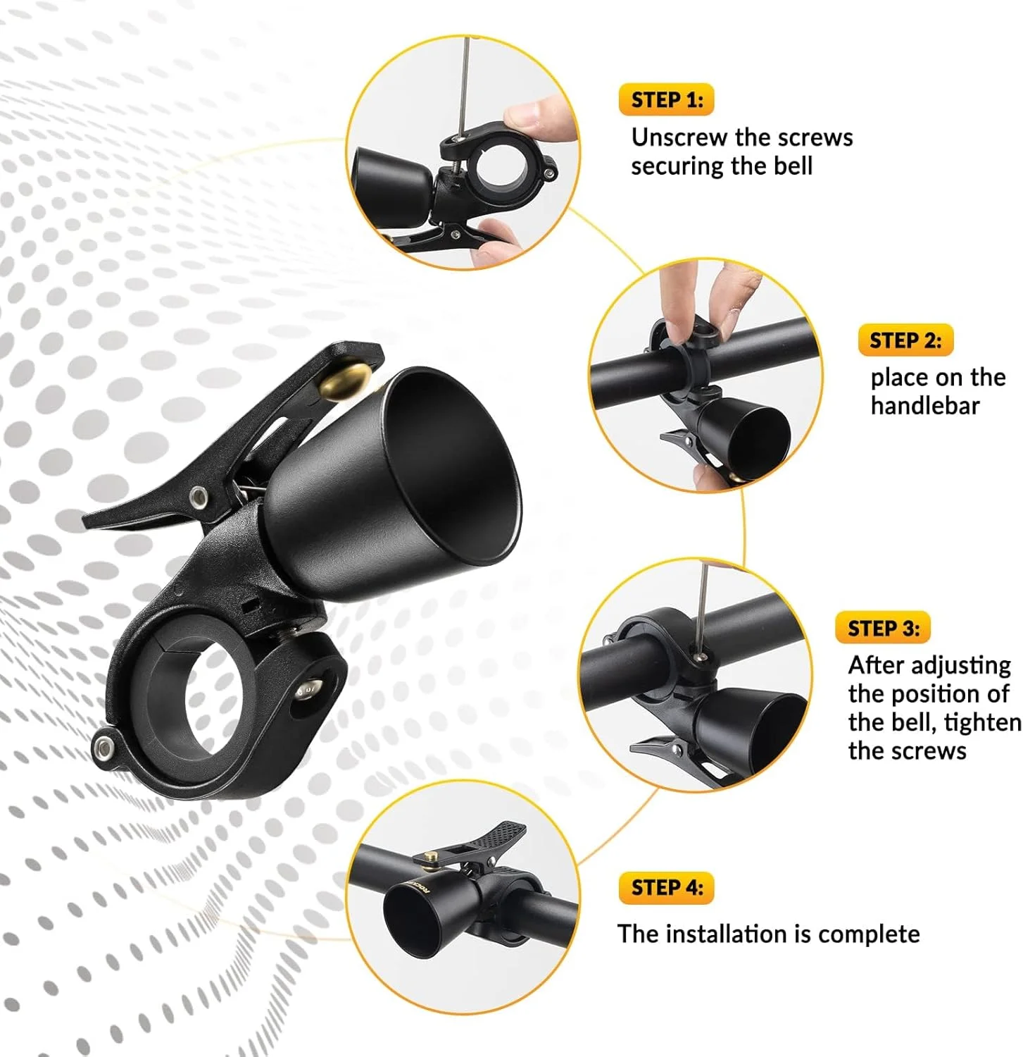 زنگ دوچرخه NALACAL - بوق دوچرخه رترو بلند، آلیاژ مس یونیورسال، مقاوم در برابر آب برای دوچرخههای کوهستانی، مسابقهای و کودکان زنگ دوچرخه NALACAL - بوق دوچرخه رترو بلند، آلیاژ مس یونیورسال، مقاوم در برابر آب برای دوچرخههای کوهستانی، مسابقهای و کودکان