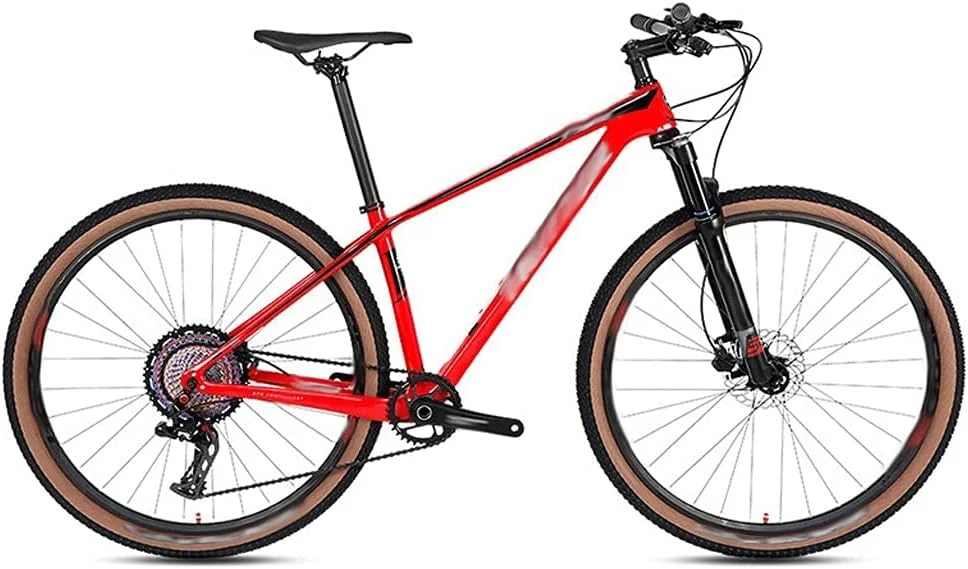 زیرانداز ساحلی 2.0 فیبر کربنی دوچرخه کوهستان آفرود سرعت 29 اینچ دوچرخه کربنی قاب دوچرخه (Hortel, 29 x 17 اینچ)