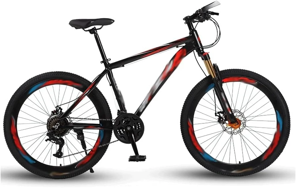 دوچرخه کوهستان ساحلی Love Freedom با 24 دنده، سایز 26 اینچ، ترمز دیسکی دوبل، مناسب دانشجویان و دوچرخه سواری در جاده