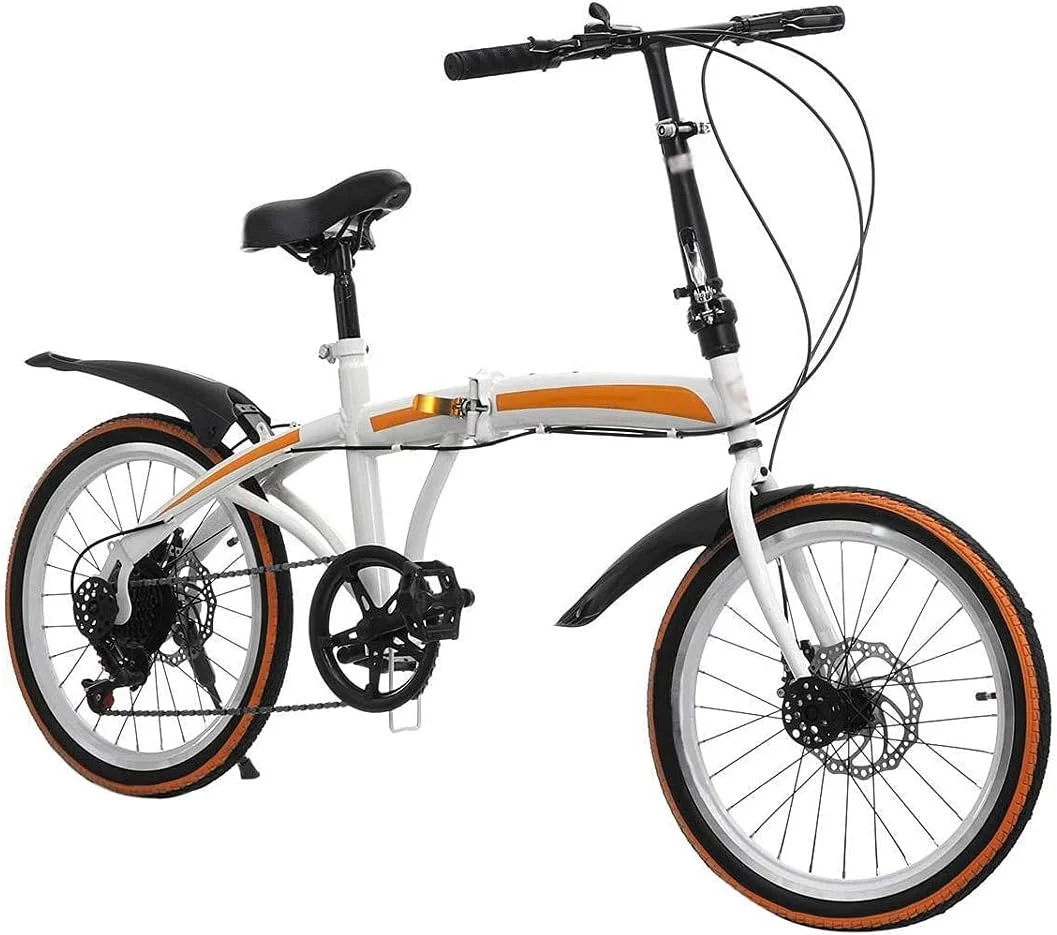 دوچرخه ساحلی، دوچرخه کوهستان سایز 20 اینچ، دوچرخه بزرگسال، دوچرخه دنده ای 7 سرعته، دوچرخه جاده، دوچرخه سواری دانشجویی (سفید)