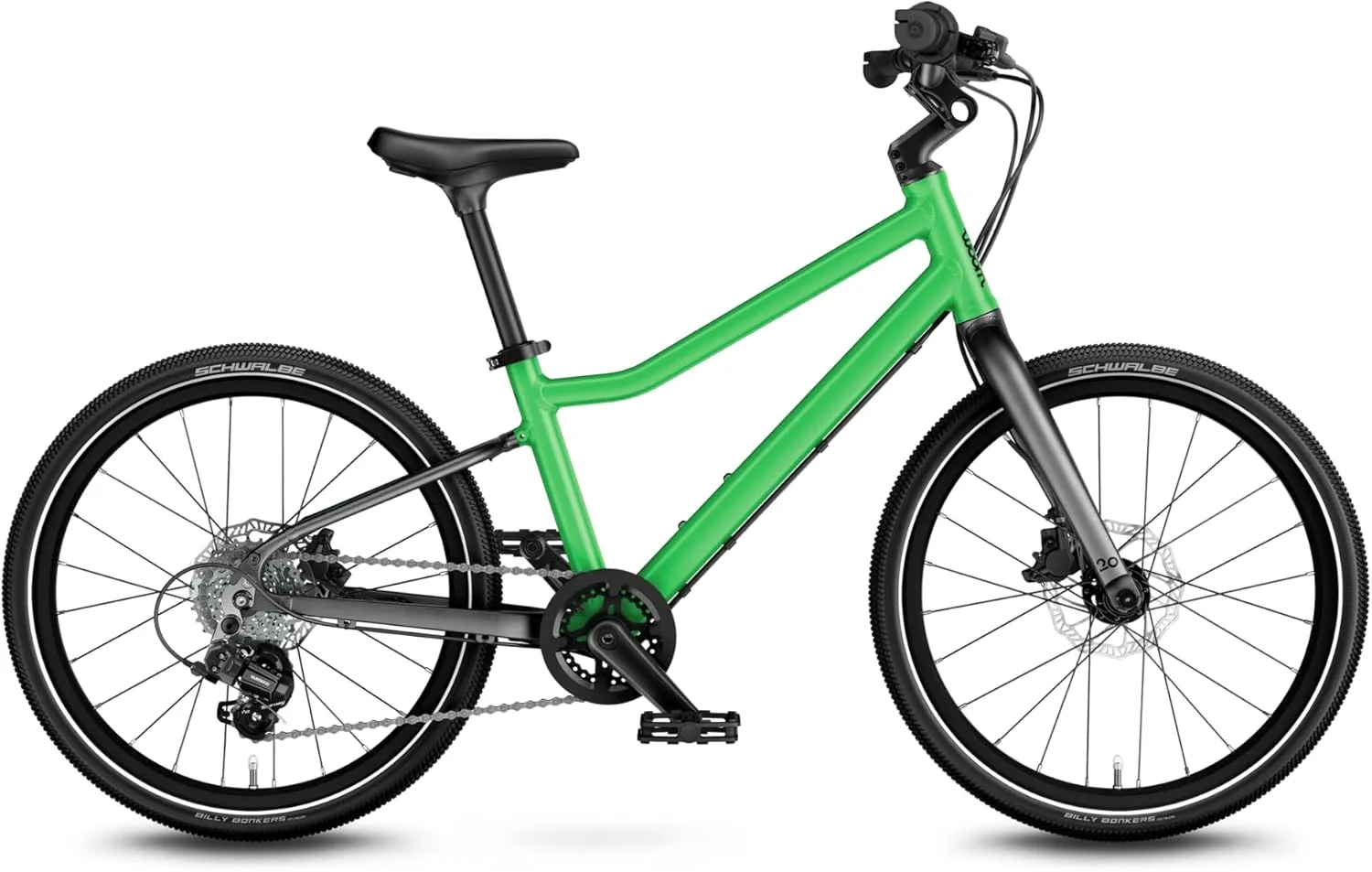 دوچرخه کوهستانی کودکانه ووم EXPLORE 4 - چرخ های 20 اینچی - مناسب برای تمام سطوح - دارای 7 دنده شیمانو - ترمز دیسکی - فریم سبک - مناسب برای سنین 6-8 سال