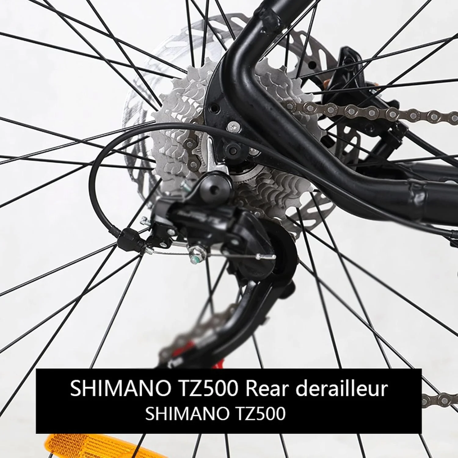 دوچرخه کوهستانی M315 آلیاژ آلومینیوم با دنده متغیر، ترمز دیسکی هیدرولیک، 24 دنده، 27.5x17 اینچ مناسب برای مسیرهای ناهموار