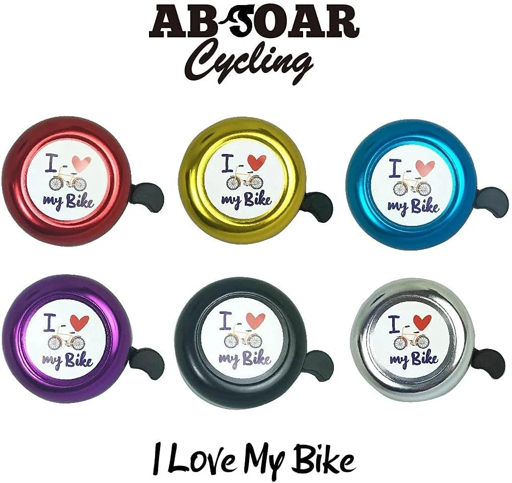 زنگ دوچرخه صدای بلند کلاسیک مناسب دوچرخه شهری، دوچرخه کوهستان، اسکوتر، مشکی، آبی، قرمز، طلایی، نقره ای، بنفش زنگ دوچرخه صدای بلند کلاسیک مناسب دوچرخه شهری، دوچرخه کوهستان، اسکوتر، مشکی، آبی، قرمز، طلایی، نقره ای، بنفش