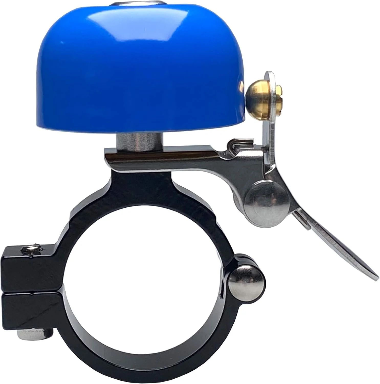 زنگ دوچرخه برنجی حرفه ای، بدنه تمام فلزی، زنگ دوچرخه با صدای بلند و مناسب برای بزرگسالان و کودکان، مناسب برای فرمان دوچرخه 0.79 تا 1 اینچ