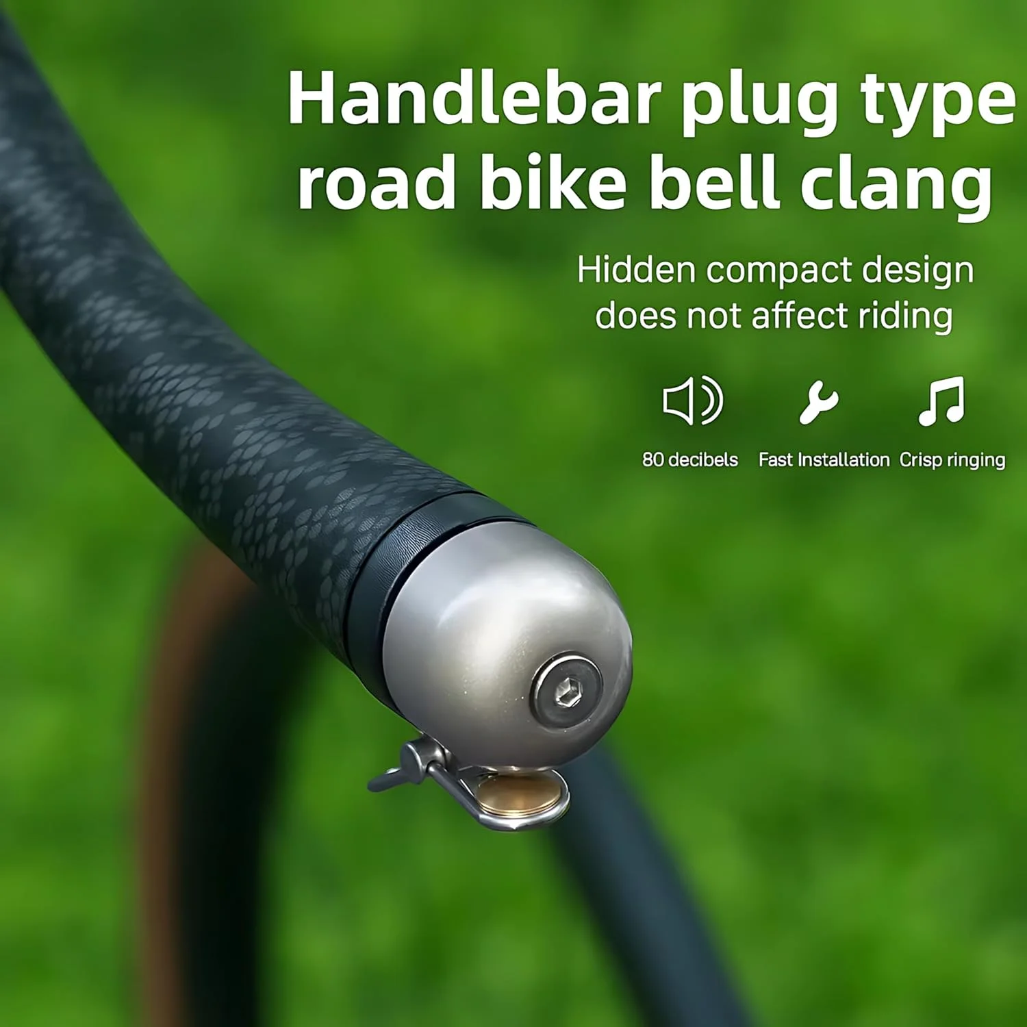 زنگ دوچرخه ZOYOSPORTS با صدای بلند و واضح، مناسب برای دوچرخه کوهستان و جاده، قابل نصب روی فرمان 22.2 میلیمتری، زنگ 80 دسیبل، 1 عدد زنگ دوچرخه ZOYOSPORTS با صدای بلند و واضح، مناسب برای دوچرخه کوهستان و جاده، قابل نصب روی فرمان 22.2 میلیمتری، زنگ 80 دسیبل، 1 عدد