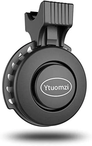 بوق برقی دوچرخه زنگی دوچرخه قابل شارژ USB 120 دسی بل آلارم دوچرخه سواری نامرئی زنگ بلند ضد آب 3 حالت هشدار برای دوچرخه کوهستانی/جاده اسکوتر فرمان 22-31.8 میلی متر