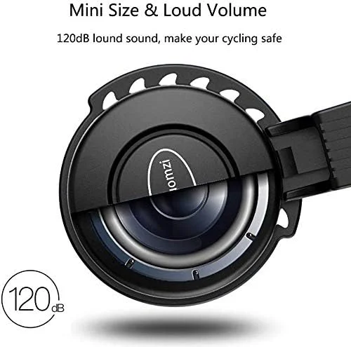 بوق برقی دوچرخه زنگی دوچرخه قابل شارژ USB 120 دسی بل آلارم دوچرخه سواری نامرئی زنگ بلند ضد آب 3 حالت هشدار برای دوچرخه کوهستانی/جاده اسکوتر فرمان 22-31.8 میلی متر