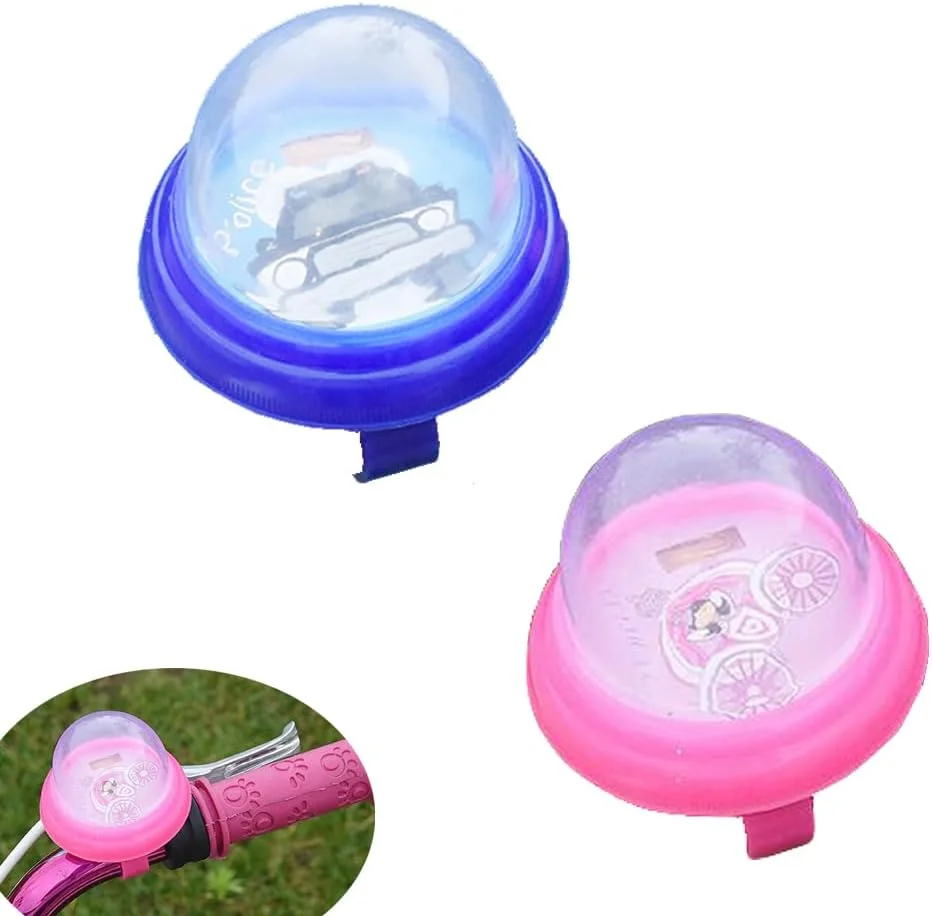 بسته 2 عددی سبد دوچرخه کودکانه، محفظه آویز فرمان جلو با قلاب های جداشدنی بدون پیچ برای دوچرخه، سه چرخه، اسکوتر پسرانه و دخترانه