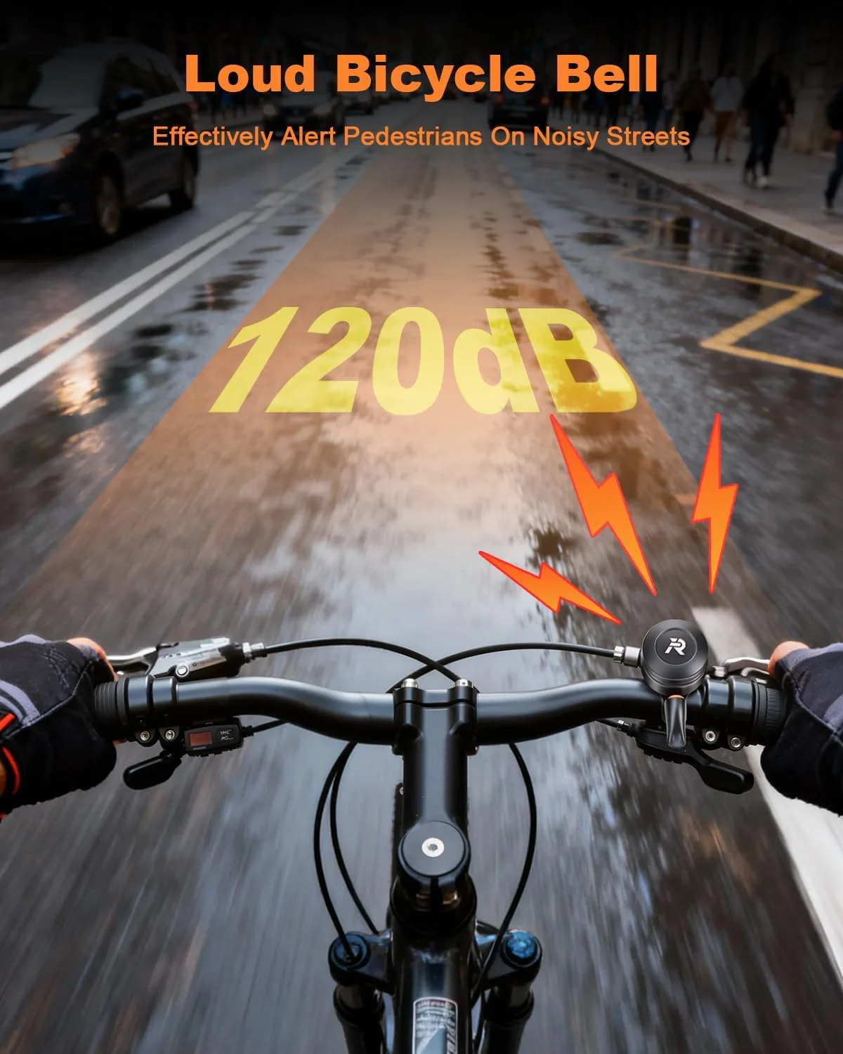 زنگ دوچرخه YBLNTEK 120dB، پایه مخفی دوچرخه برای ردیاب، زنگ دوچرخه برنجی برای دوچرخه بزرگسالان، مناسب برای فرمان 25.5 میلیمتری، ضد آب، صدای واضح و بلند زنگ دوچرخه YBLNTEK 120dB، پایه مخفی دوچرخه برای ردیاب، زنگ دوچرخه برنجی برای دوچرخه بزرگسالان، مناسب برای فرمان 25.5 میلیمتری، ضد آب، صدای واضح و بلند