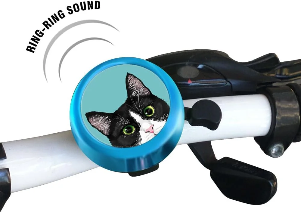 زنگ دوچرخه آلومینیومی آبی WIRESTER، زنگ دوچرخه کلاسیک، زنگ لوازم جانبی دوچرخه برای بزرگسالان، کودکان، دختران و پسران زنگ دوچرخه آلومینیومی آبی WIRESTER، زنگ دوچرخه کلاسیک، زنگ لوازم جانبی دوچرخه برای بزرگسالان، کودکان، دختران و پسران