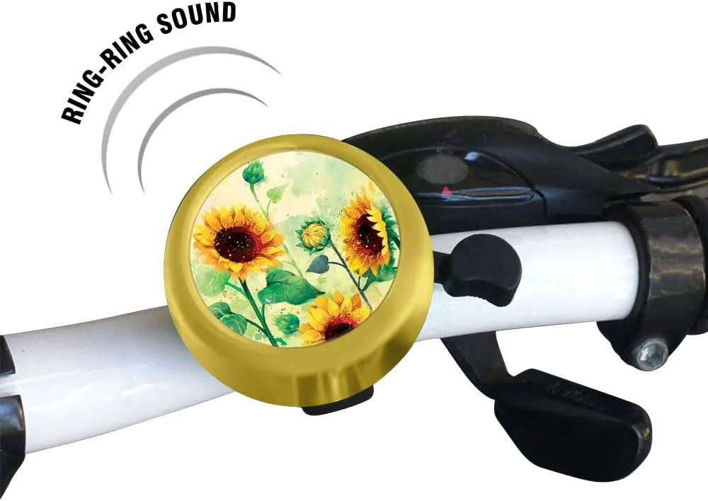 زنگ دوچرخه آلومینیومی طلایی گرد WIRESTER، زنگ کلاسیک دوچرخه، لوازم جانبی دوچرخه برای بزرگسالان، کودکان، دختران و پسران زنگ دوچرخه آلومینیومی طلایی گرد WIRESTER، زنگ کلاسیک دوچرخه، لوازم جانبی دوچرخه برای بزرگسالان، کودکان، دختران و پسران