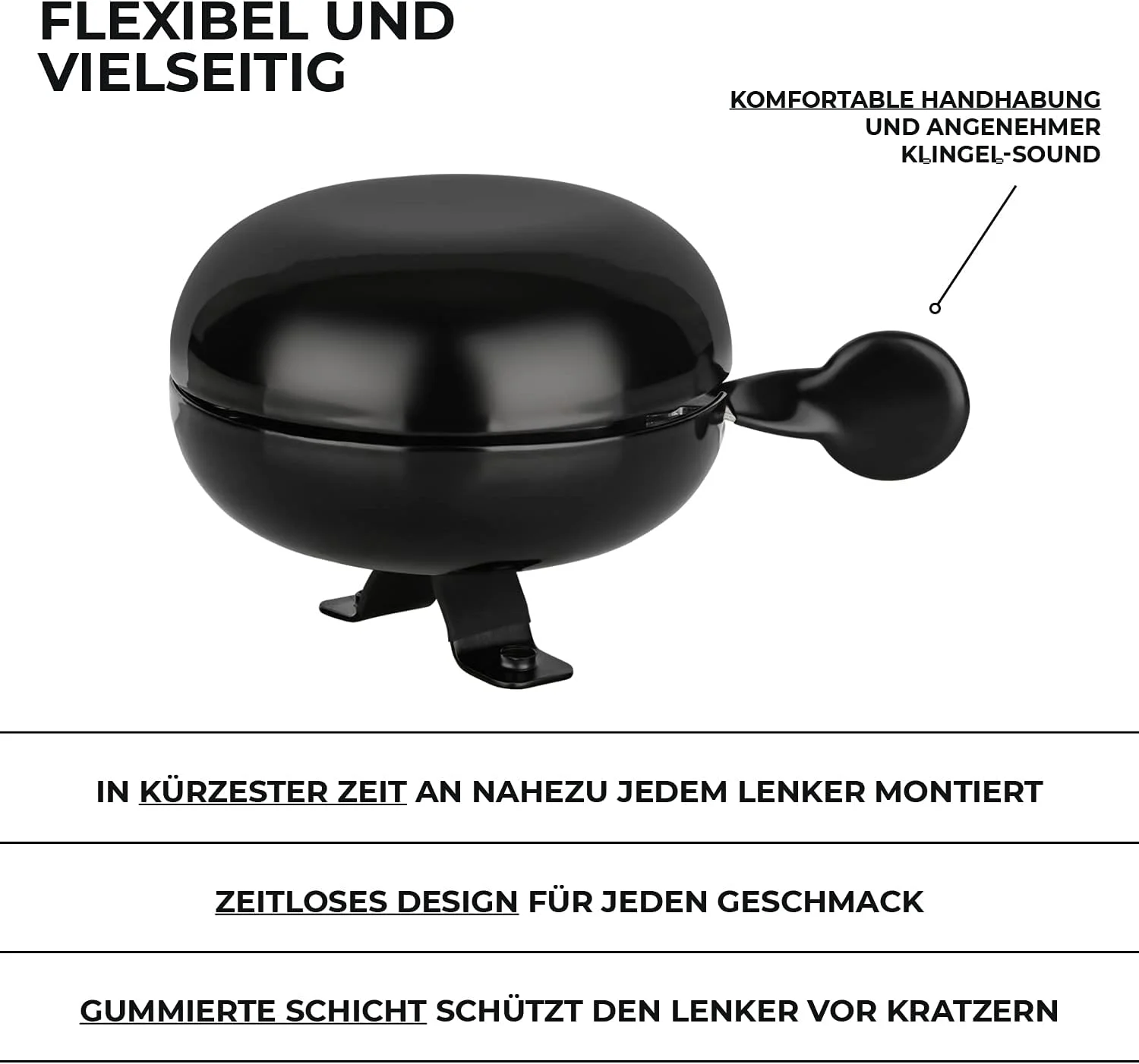 زنگ دوچرخه بیگ ماما، زنگ دوچرخه هلندی به سبک رترو، رنگ های متنوع زنگ دوچرخه بیگ ماما، زنگ دوچرخه هلندی به سبک رترو، رنگ های متنوع