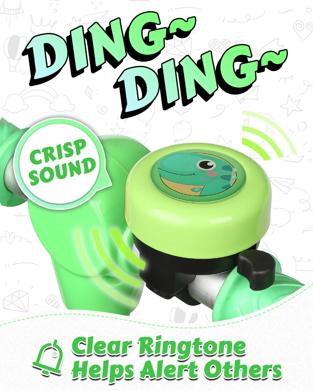 زنگ دوچرخه کودکانه ویکتوریگل، زنگ بلند، لوازم جانبی دوچرخه برای دوچرخه جاده، دوچرخه کوهستان، اسکوتر، دوچرخه کودکان، زنگ دوچرخه برای کودکان نوپا، پسران و دختران زنگ دوچرخه کودکانه ویکتوریگل، زنگ بلند، لوازم جانبی دوچرخه برای دوچرخه جاده، دوچرخه کوهستان، اسکوتر، دوچرخه کودکان، زنگ دوچرخه برای کودکان نوپا، پسران و دختران