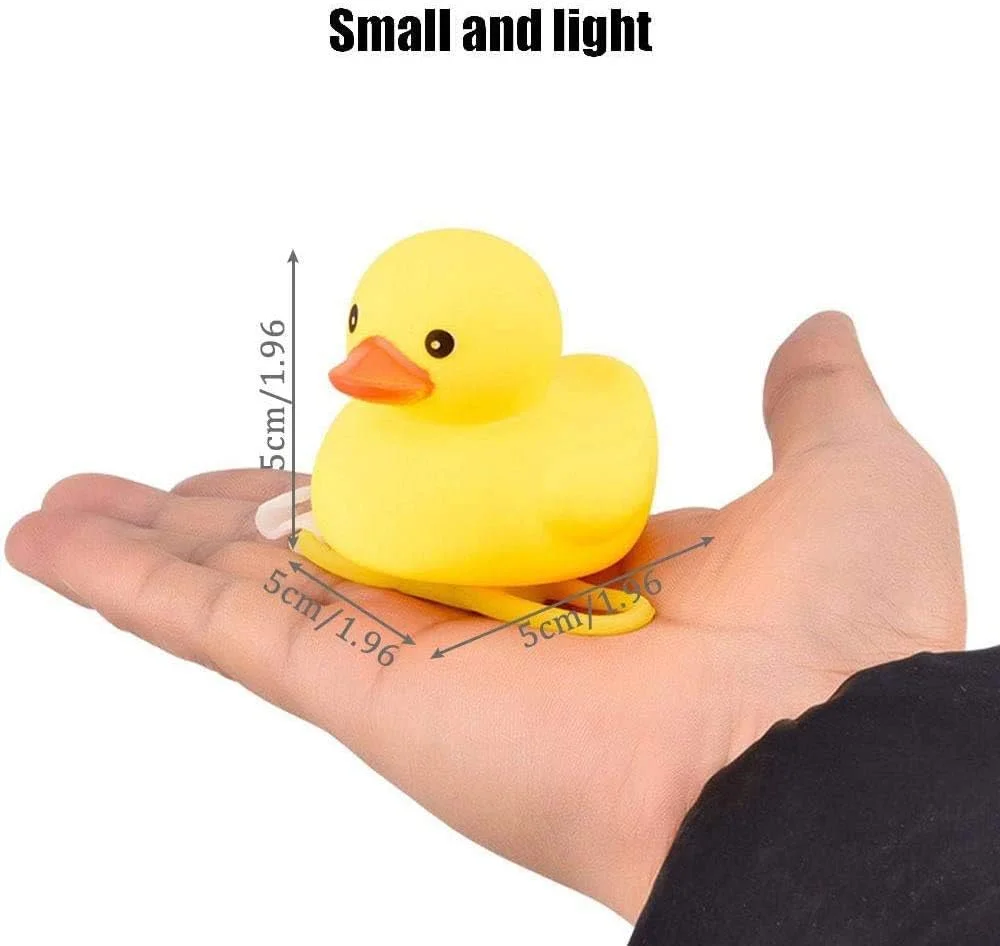 بوق دوچرخه کودکانه، چراغ دوچرخه اردک بامزه، زنگ فرمان دوچرخه، گیره روی فرمان برای بزرگسالان و کودکان