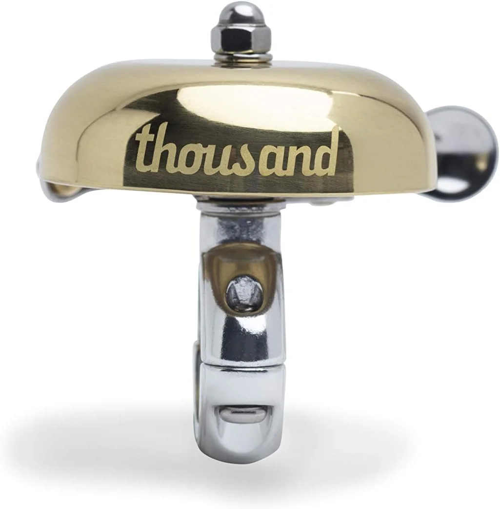 زنگ دوچرخه Thousand Pennant مناسب برای دوچرخه سواری - مناسب برای اکثر دوچرخه های شهری، کوهستانی و فرمان دوچرخه های جاده ای