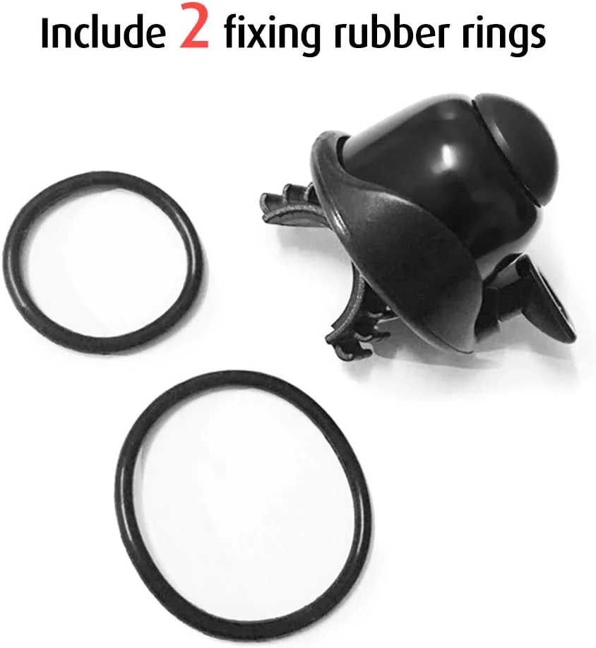 زنگ دوچرخه مشکی مدرن Tomshine، نصب روی فرمان، آهن، سازگار با اسکوتر برقی Mijia M365