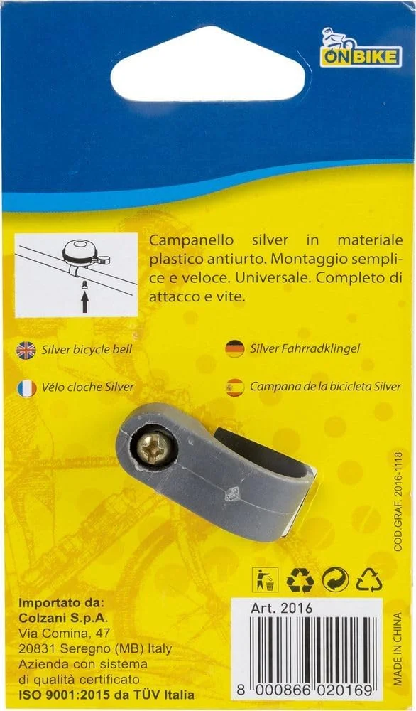 زنگ دوچرخه مقاوم در برابر ضربه ON BIKE