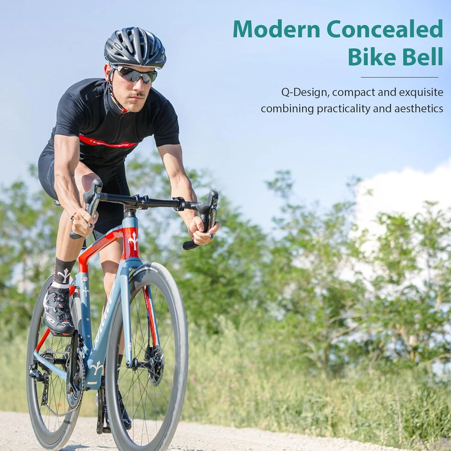 زنگ دوچرخه، زنگ دوچرخه آلیاژ آلومینیوم برای بزرگسالان و کودکان حداکثر 110 دسی بل، بوق دوچرخه مناسب برای فرمان 22.2-31.8 میلی متر برای دوچرخه کوهستانی، جاده ای، اسکوتر و دوچرخه برقی زنگ دوچرخه، زنگ دوچرخه آلیاژ آلومینیوم برای بزرگسالان و کودکان حداکثر 110 دسی بل، بوق دوچرخه مناسب برای فرمان 22.2-31.8 میلی متر برای دوچرخه کوهستانی، جاده ای، اسکوتر و دوچرخه برقی