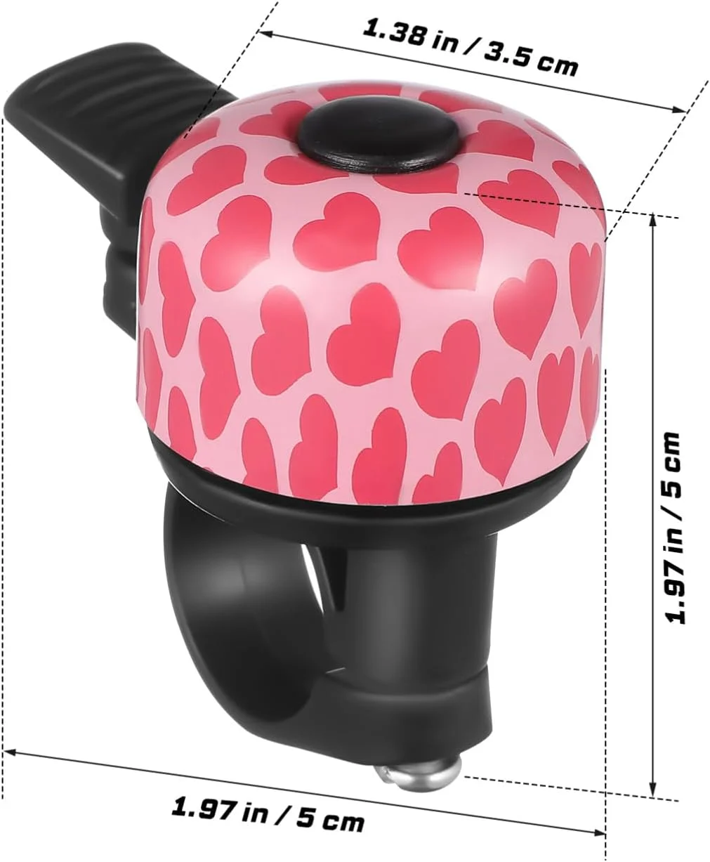 تادد مامی 2 عدد زنگ دوچرخه با صدای بلند و واضح، بوق دوچرخه اسکوتر، لوازم جانبی دوچرخه برای پسران، دختران و بزرگسالان