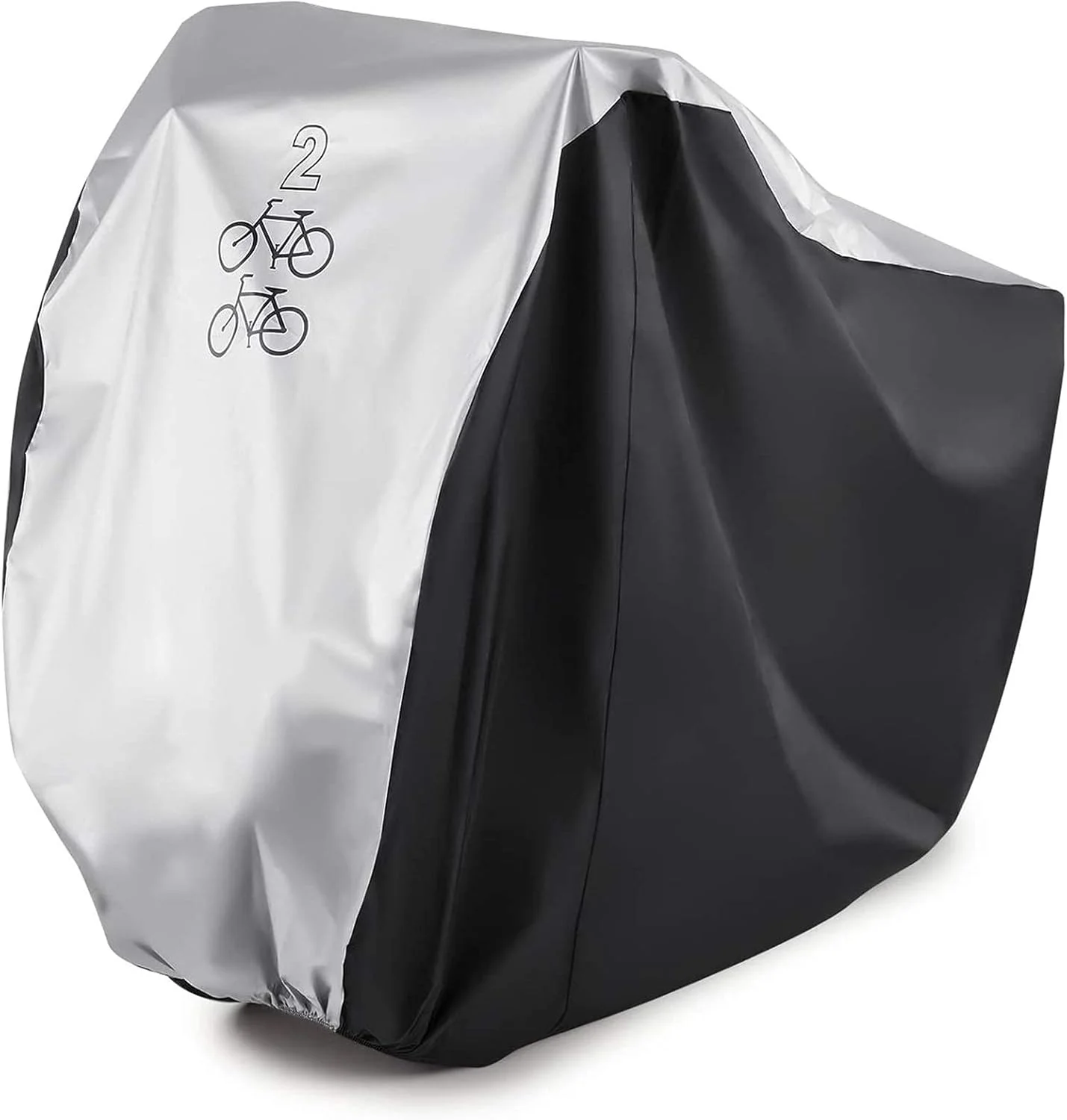 روکش دوچرخه اسکیدو برای 2 دوچرخه، ضد آب، مقاوم در برابر گرد و غبار، محافظت در برابر اشعه ماوراء بنفش، ایده آل برای دوچرخه کوهستانی و جاده