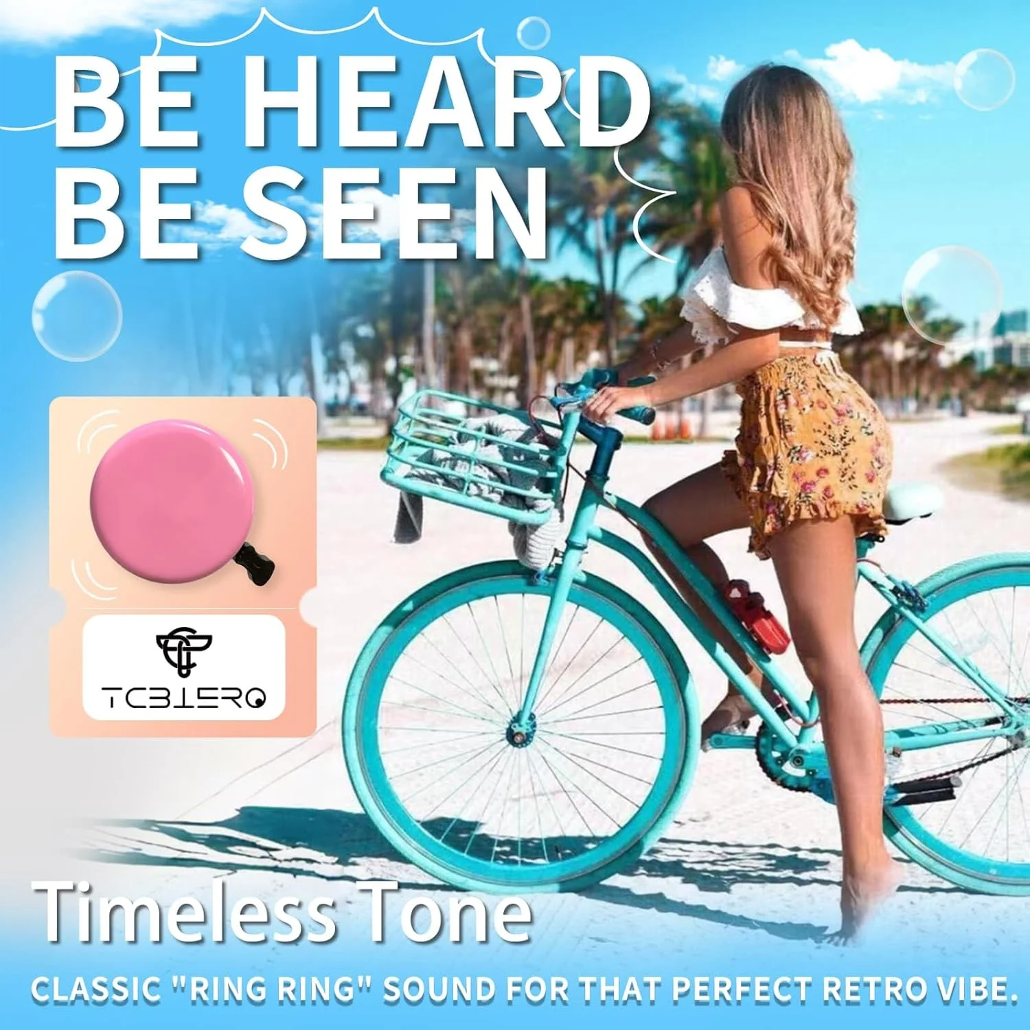 زنگ دوچرخه ساحلی کلاسیک - زنگ دوچرخه بچه گانه - صدای زنگ سنتی برای بزرگسالان و کودکان - گزینه های رنگی متنوع از TC TCBIERO زنگ دوچرخه ساحلی کلاسیک - زنگ دوچرخه بچه گانه - صدای زنگ سنتی برای بزرگسالان و کودکان - گزینه های رنگی متنوع از TC TCBIERO