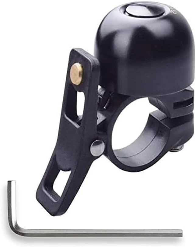 زنگ دوچرخه آلیاژ مس Sportout، زنگ دوچرخه کلاسیک، صدای بلند برای دوچرخه جاده، دوچرخه کوهستان، دوچرخه شهری، دوچرخه ورزشی، دوچرخه کروز، دوچرخه BMX (مشکی-2)