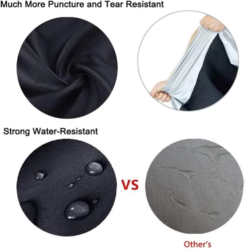 روکش موتور سیکلت/روکش دوچرخه مناسب فضای باز، پناهگاه موتور سیکلت آکسفورد سنگین برای فضای داخلی به همراه سوراخ قفل و کیف نگهداری روکش موتور سیکلت/روکش دوچرخه مناسب فضای باز، پناهگاه موتور سیکلت آکسفورد سنگین برای فضای داخلی به همراه سوراخ قفل و کیف نگهداری