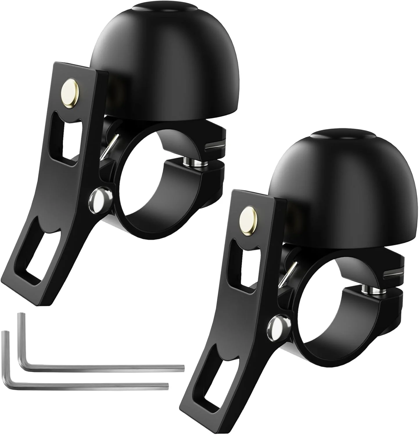 زنگ دوچرخه آلیاژ مس Sportout، زنگ دوچرخه کلاسیک، صدای بلند برای دوچرخه جاده، دوچرخه کوهستان، دوچرخه شهری، دوچرخه ورزشی، دوچرخه کروز، دوچرخه BMX (بسته 2 عددی)