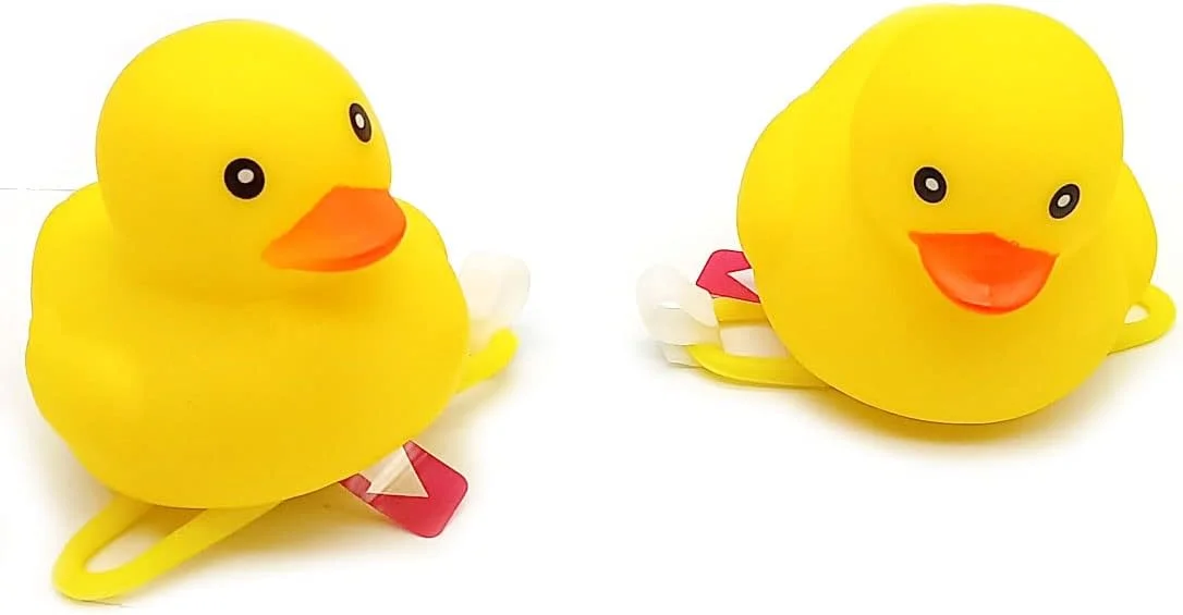 زنگ دوچرخه اردک سوپیا، لوازم جانبی دوچرخه اردک لاستیکی، بوق دوچرخه لوازم جانبی دوچرخه کوهستانی فرمان، زرد