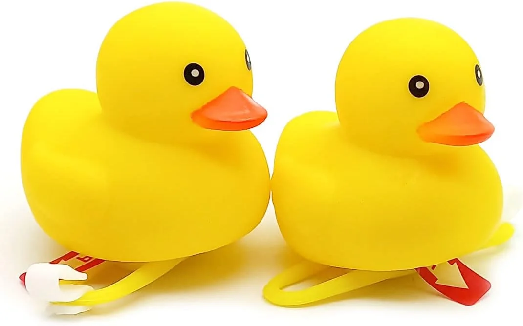 زنگ دوچرخه اردک سوپیا، لوازم جانبی دوچرخه اردک لاستیکی، بوق دوچرخه لوازم جانبی دوچرخه کوهستانی فرمان، زرد