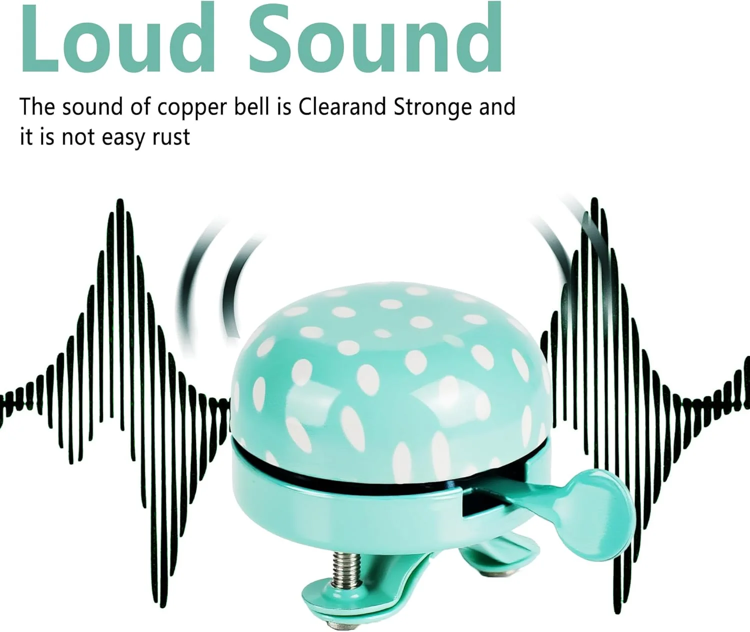 زنگ دوچرخه کودکانه، زنگ دوچرخه خالدار با صدای بلند برای کودکان و بزرگسالان، زنگ اسکوتر قدیمی برای کودکان نوپا، پسران، دختران، زنگ دسته دوچرخه کودک زنگ دوچرخه کودکانه، زنگ دوچرخه خالدار با صدای بلند برای کودکان و بزرگسالان، زنگ اسکوتر قدیمی برای کودکان نوپا، پسران، دختران، زنگ دسته دوچرخه کودک