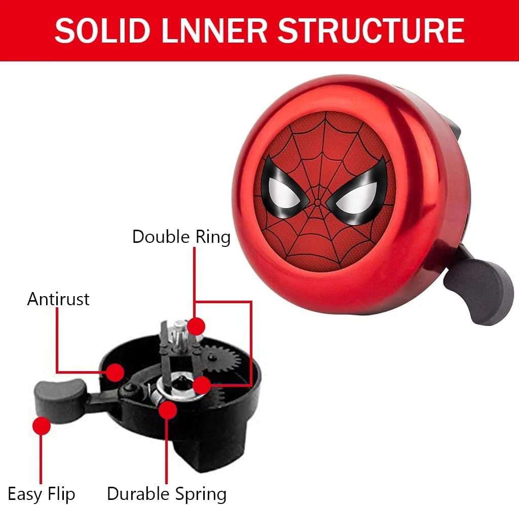 زنگ دوچرخه کودکانه Proberos®، زنگ دوچرخه استیل ضد زنگ بلند برای کودکان، زنگ دوچرخه بسیار بلند، لوازم جانبی دوچرخه سواری زنگ دوچرخه کودکانه Proberos®، زنگ دوچرخه استیل ضد زنگ بلند برای کودکان، زنگ دوچرخه بسیار بلند، لوازم جانبی دوچرخه سواری