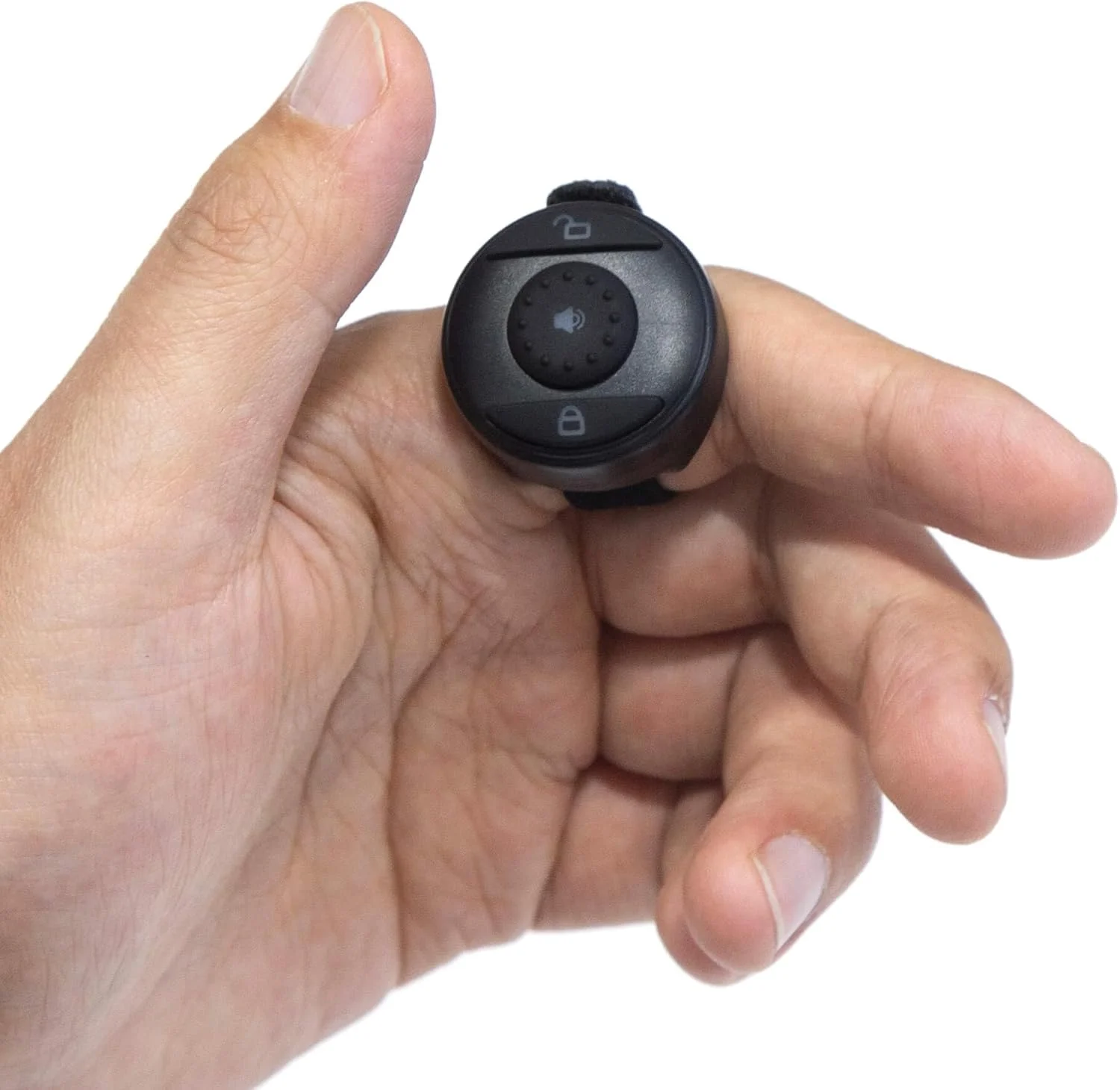 بوق انگشتی FH60 - بوق دوچرخه با صدای بلند و کنترل از راه دور برای EUC، OneWheel، اسکیت برد و اسکیت های غلتکی | لوازم جانبی ایمنی بدون دست و ضد سرقت پیشرفته