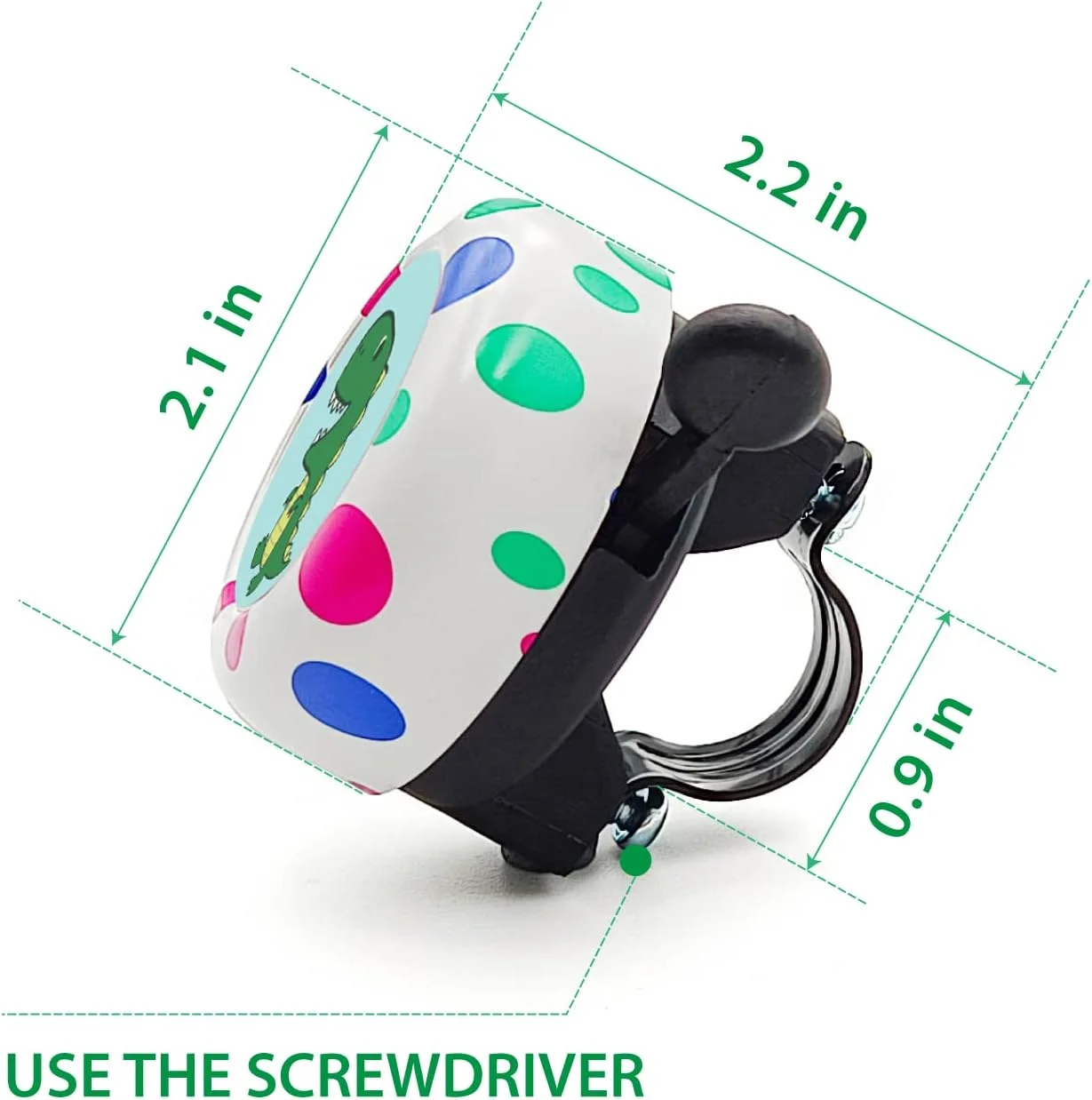 زنگ دوچرخه ONIPAX با صدای بلند طرح خرس قطبی، خرگوش، دایناسور، کارتونی و زیبا برای بزرگسالان، کودکان، پسران، دختران، دوچرخه/دوچرخه کودکان نوپا/اسکوتر زنگ دوچرخه ONIPAX با صدای بلند طرح خرس قطبی، خرگوش، دایناسور، کارتونی و زیبا برای بزرگسالان، کودکان، پسران، دختران، دوچرخه/دوچرخه کودکان نوپا/اسکوتر