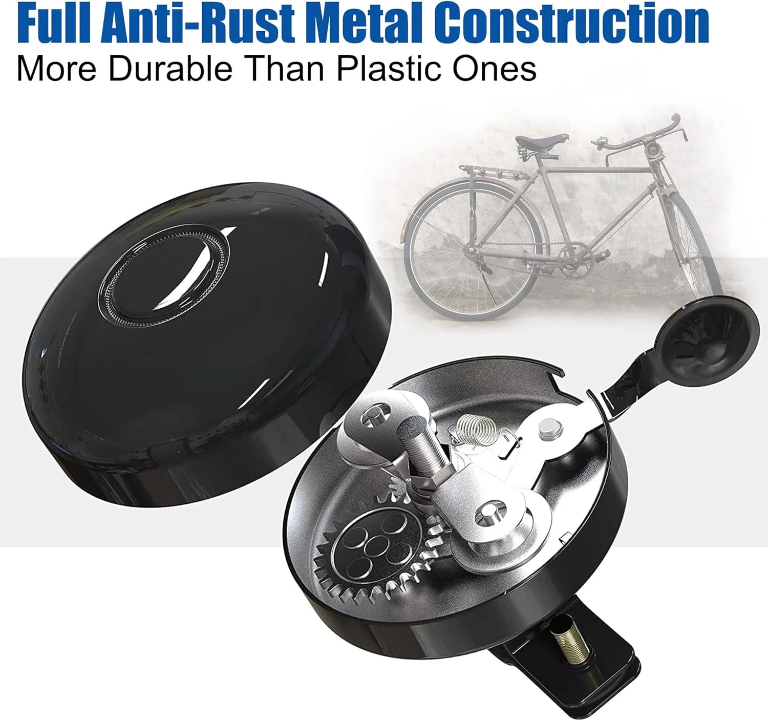 زنگ دوچرخه پیسارث، بسته 2 عددی، تمام فلزی، زنگ دوچرخه کلاسیک، صدای بلند، واضح و شفاف، زنگ دوچرخه برای بزرگسالان و کودکان، چپ و راست زنگ دوچرخه پیسارث، بسته 2 عددی، تمام فلزی، زنگ دوچرخه کلاسیک، صدای بلند، واضح و شفاف، زنگ دوچرخه برای بزرگسالان و کودکان، چپ و راست