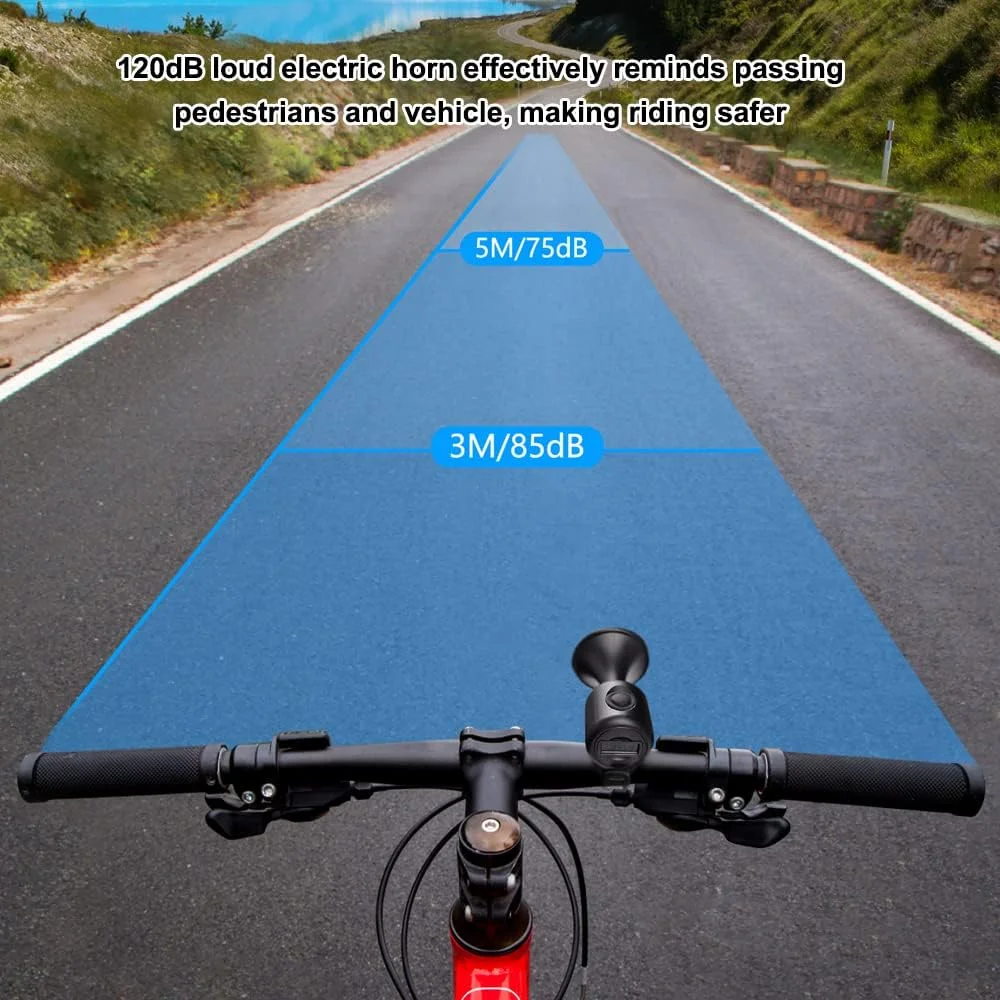 زنگ برقی دوچرخه پپیسکی 120dB مینی بوق دوچرخه با باتری ضد آب برای دوچرخه کوهستانی MTB، دوچرخه جاده و اسکوتر برقی زنگ برقی دوچرخه پپیسکی 120dB مینی بوق دوچرخه با باتری ضد آب برای دوچرخه کوهستانی MTB، دوچرخه جاده و اسکوتر برقی