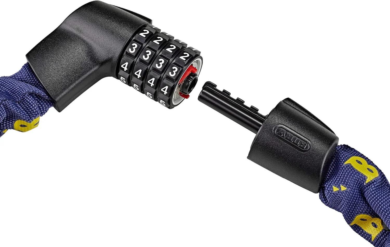 قفل زنجیری ABUS Tresor 1385 - قفل ترکیبی فولادی سخت کاری شده - زنجیر مربعی ضخیم 7 میلی متری قفل زنجیری ABUS Tresor 1385 - قفل ترکیبی فولادی سخت کاری شده - زنجیر مربعی ضخیم 7 میلی متری