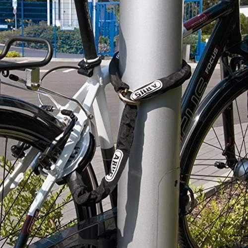 زنجیر قفل قاب ABUS، زنجیر آداپتور 6KS، زنجیر قفل ضخیم 6 میلی متری، امنیت ثانویه برای دوچرخه، مشکی زنجیر قفل قاب ABUS، زنجیر آداپتور 6KS، زنجیر قفل ضخیم 6 میلی متری، امنیت ثانویه برای دوچرخه، مشکی