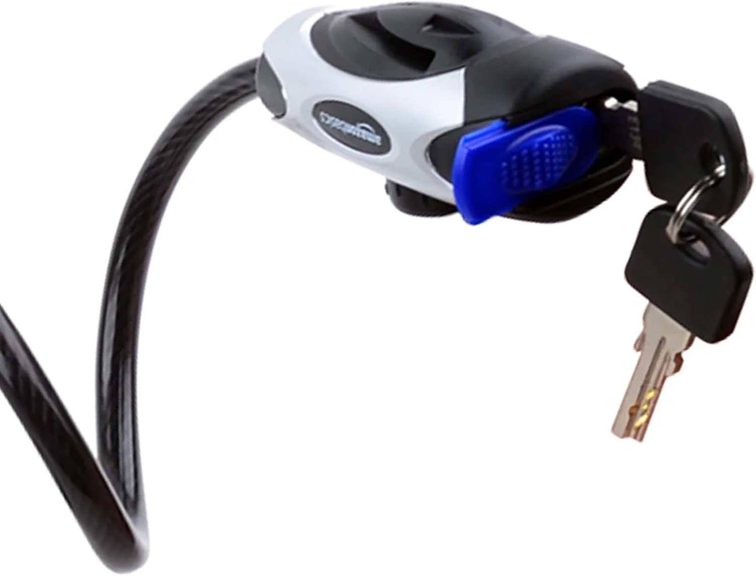 قفل کابلی دوچرخه آمازون بیسیکس، 6 فوت، قابل تنظیم، مشکی، تک عددی قفل کابلی دوچرخه آمازون بیسیکس، 6 فوت، قابل تنظیم، مشکی، تک عددی