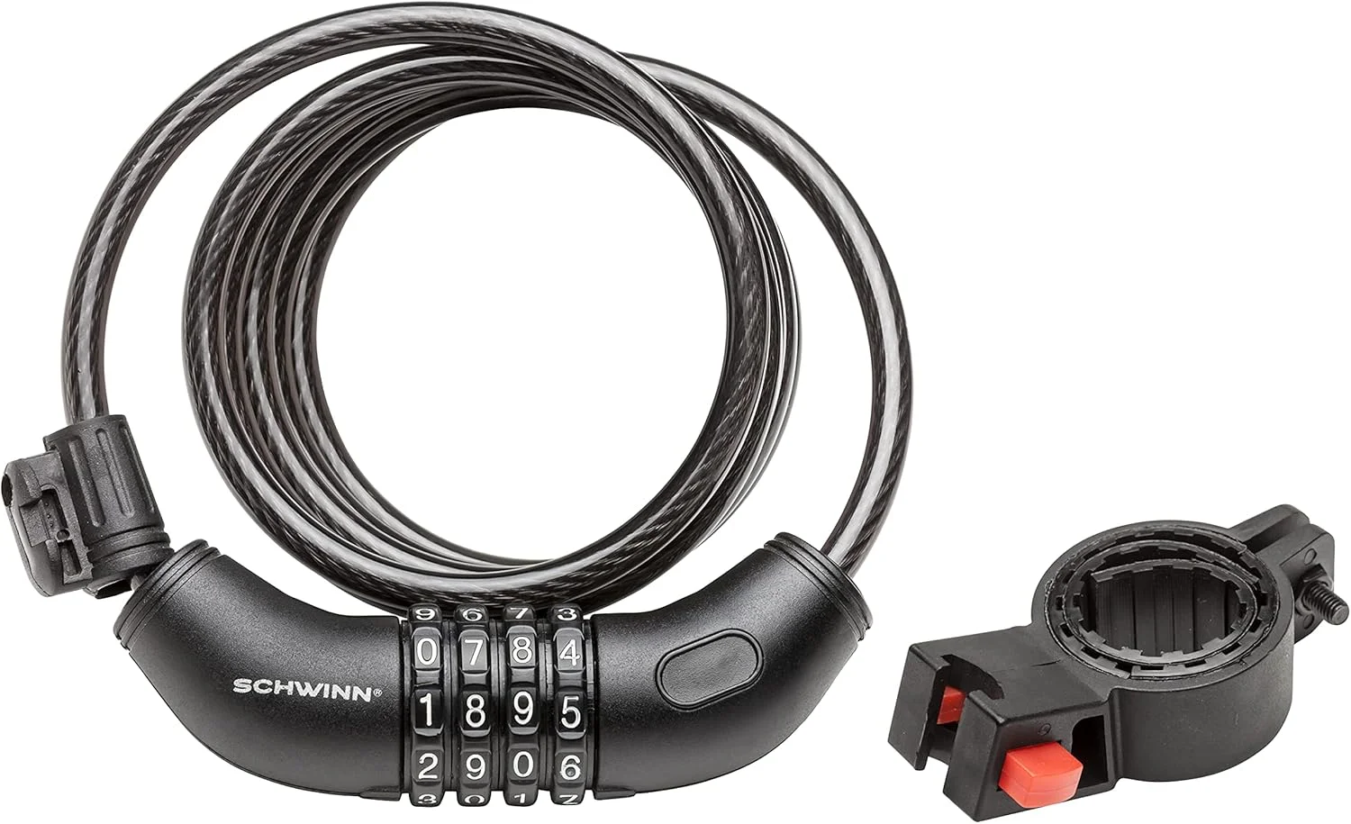 قفل کابلی ترکیبی شوین Rbrz Cmb به طول 1.5 متر و ضخامت 8 میلی متر