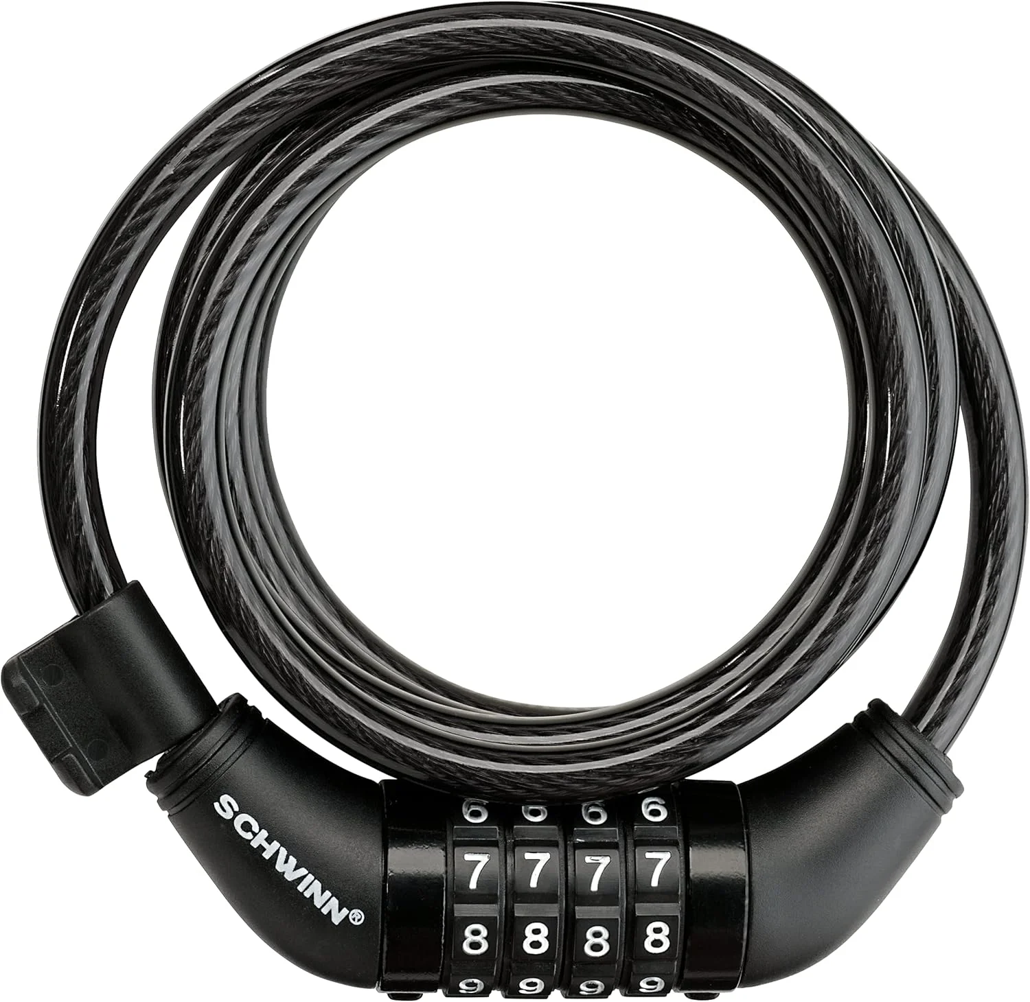 قفل کابلی ترکیبی شوین Rbrz Cmb به طول 1.5 متر و ضخامت 8 میلی متر قفل کابلی ترکیبی شوین Rbrz Cmb به طول 1.5 متر و ضخامت 8 میلی متر