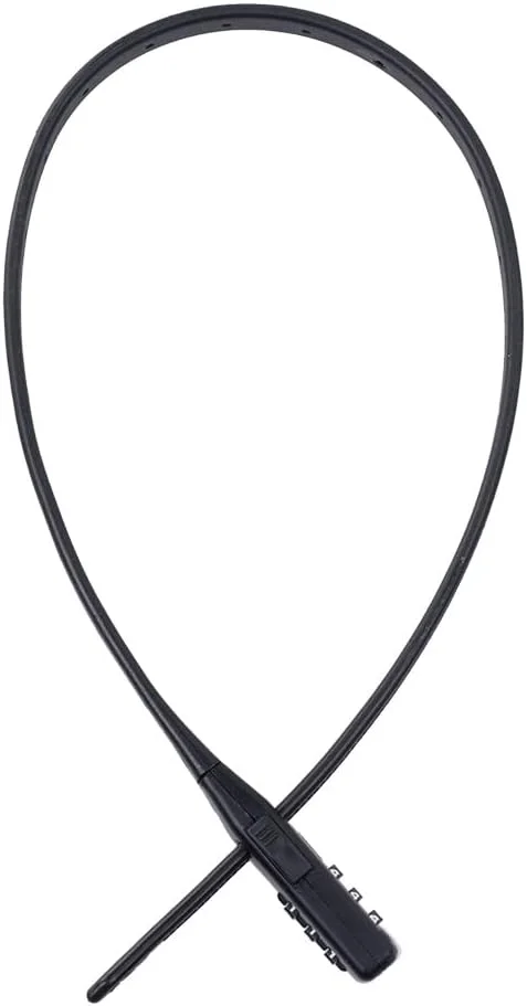 قفل دوچرخه آکسفورد مدل Combi Zip، مشکی